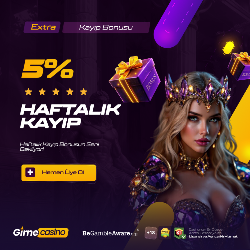 girnecasino haftalık kayıp bonusu