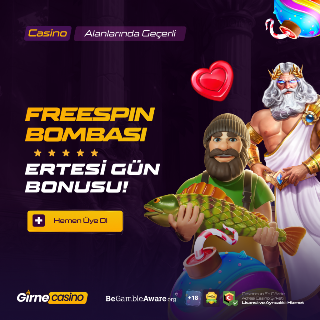 girnecasino freespin bombası